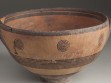 Cypriot Bowl Early Geometric Black-on-Red Ware